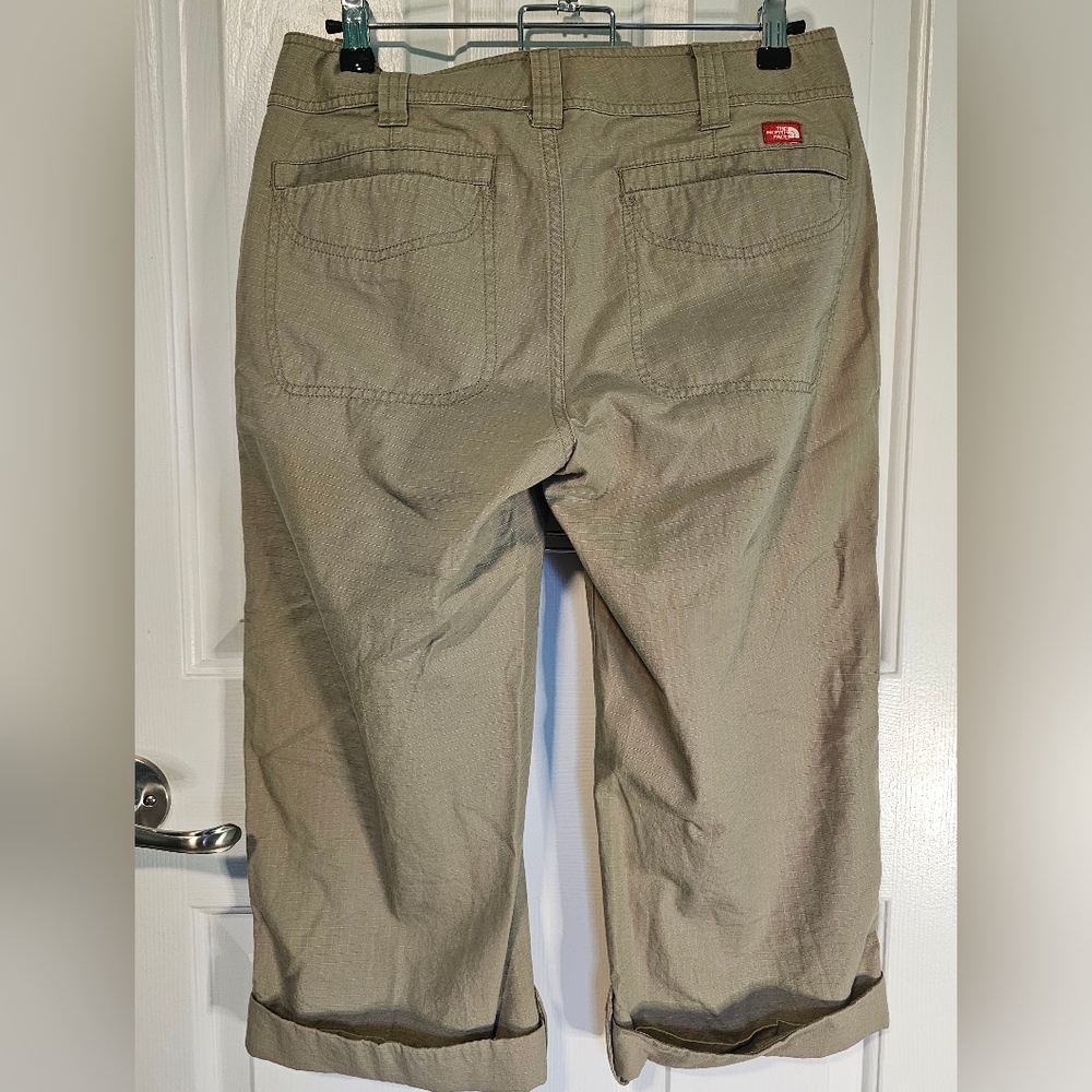 The North Face Tan Capri Pants Women's Sz 4 Regular - Picture 9 of 15